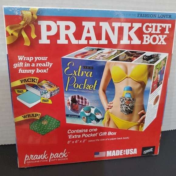 Prank Gift Box Lot of 3 Hilarious 😂 L👀K NIP - Picture 2 of 9